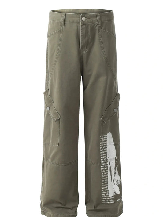 Men's Printed Cargo Pants - PBNJ FASHIONS
