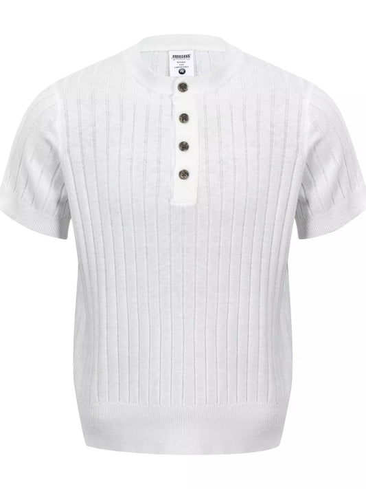 Men's Short Sleeve Ribbed Knit Top - PBNJ FASHIONS
