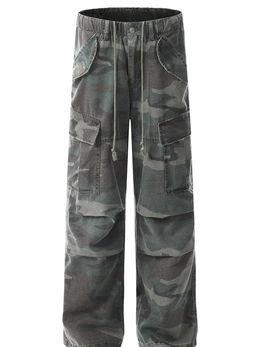 Men's Urban Camouflage Multi-Pocket Cargo Pants - PBNJ FASHIONS
