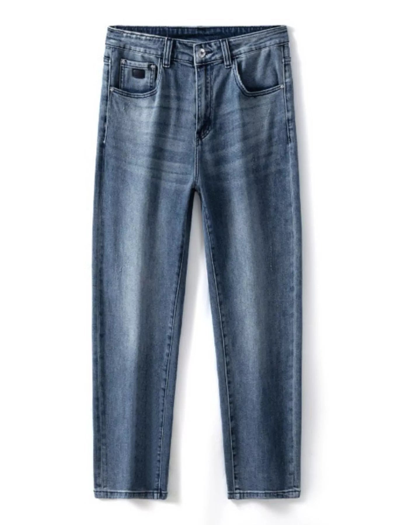 Men's Washed Wide Leg Jeans - PBNJ FASHIONS
