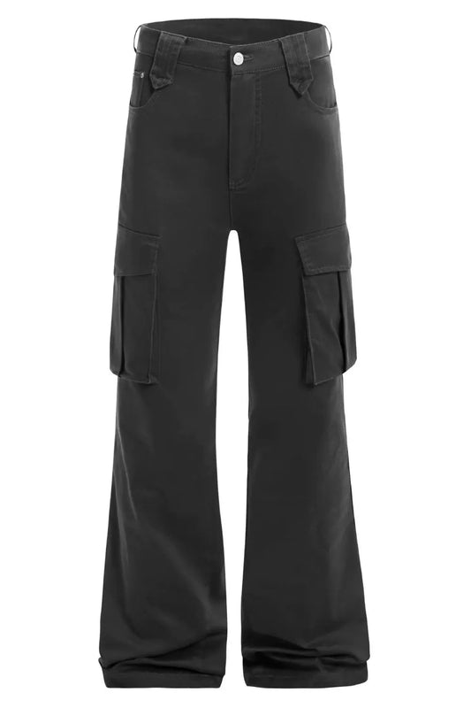 Men's Wide Leg Cargo Pants - PBNJ FASHIONS