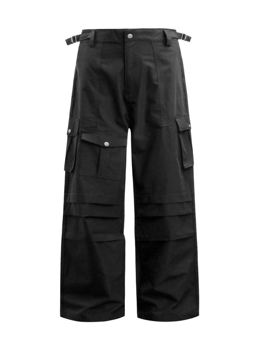 Men's Wide Leg Cargo Pants - PBNJ FASHIONS