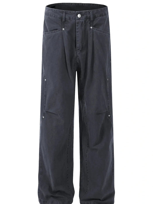 Men's Wide-Leg Casual Pants - PBNJ FASHIONS