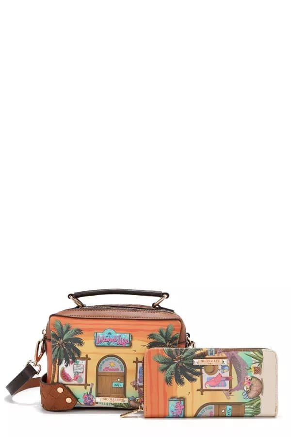 Nicole Lee USA Sun and Sand 3 Piece Bag Set - PBNJ FASHIONS