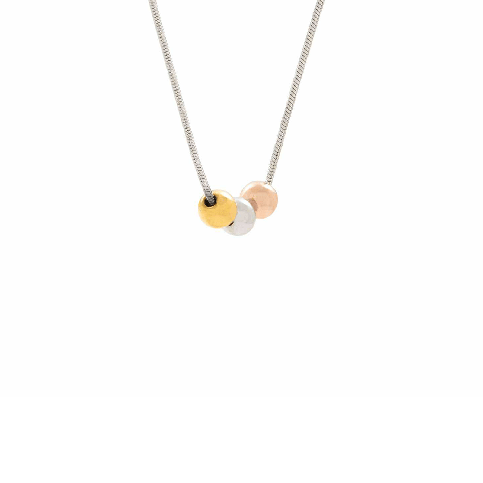 PT302W B.Tiff Triolette Pendant Necklace - PBNJ FASHIONS