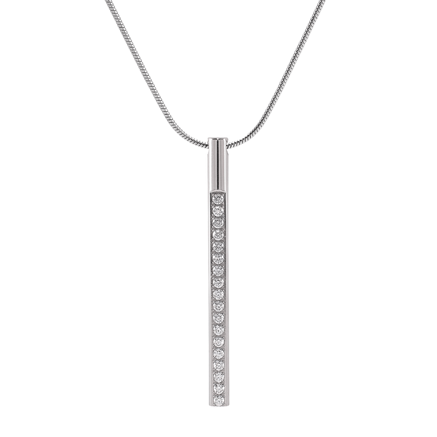 PT318W B.Tiff Pave Bar Pendant - PBNJ FASHIONS