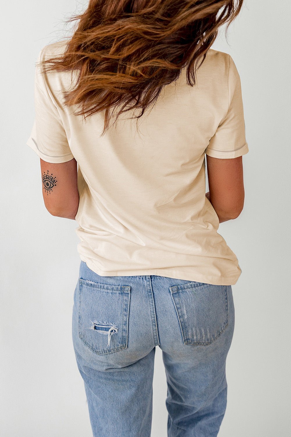 Pumpkin Graphic Round Neck T-Shirt - PBNJ FASHIONS