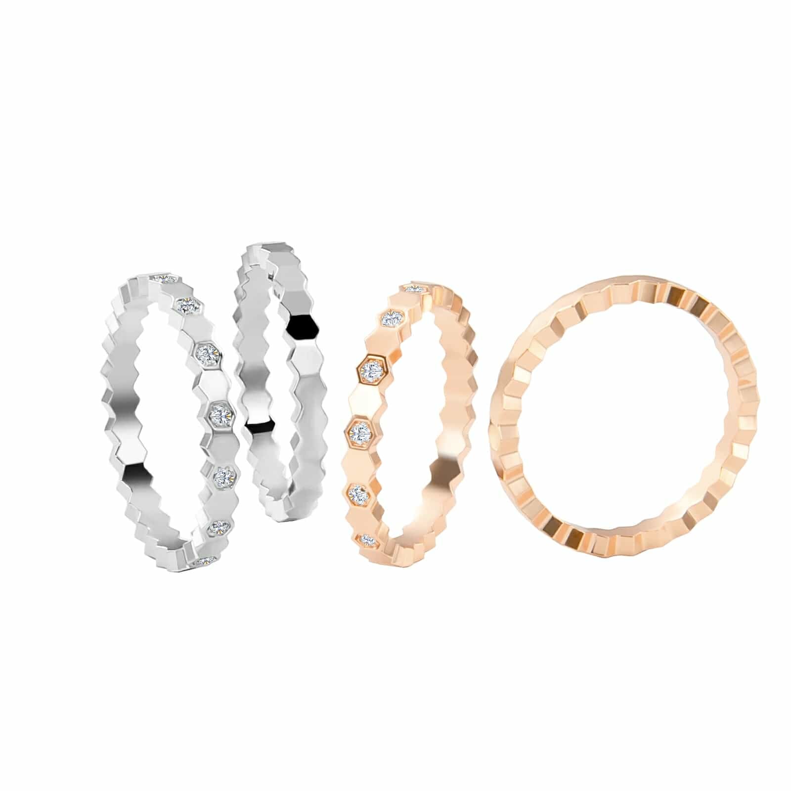 RG109RG B.Tiff Rose Gold Mon Rêve Ring - PBNJ FASHIONS