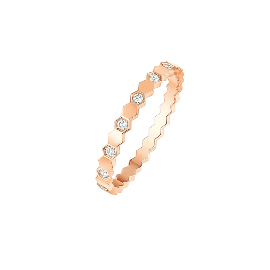 RG110RG B.Tiff Pavé Rose Gold Mon Rêve Ring - PBNJ FASHIONS
