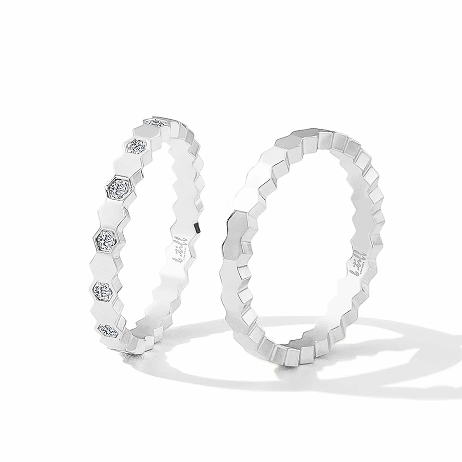 RG110W B.Tiff Pavé Mon Rêve Ring - PBNJ FASHIONS