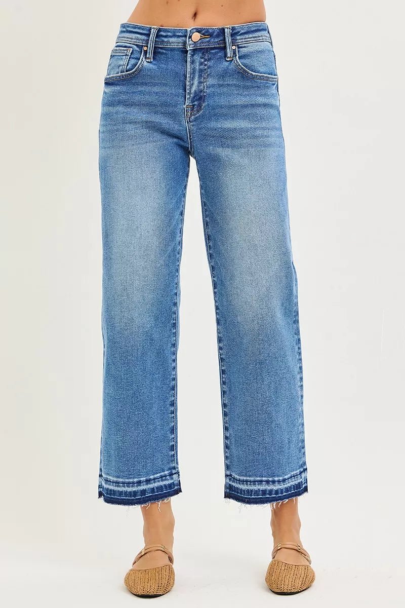 RISEN Full Size Slouchy Cropped Boyfriend Jeans Plus Size - PBNJ FASHIONS