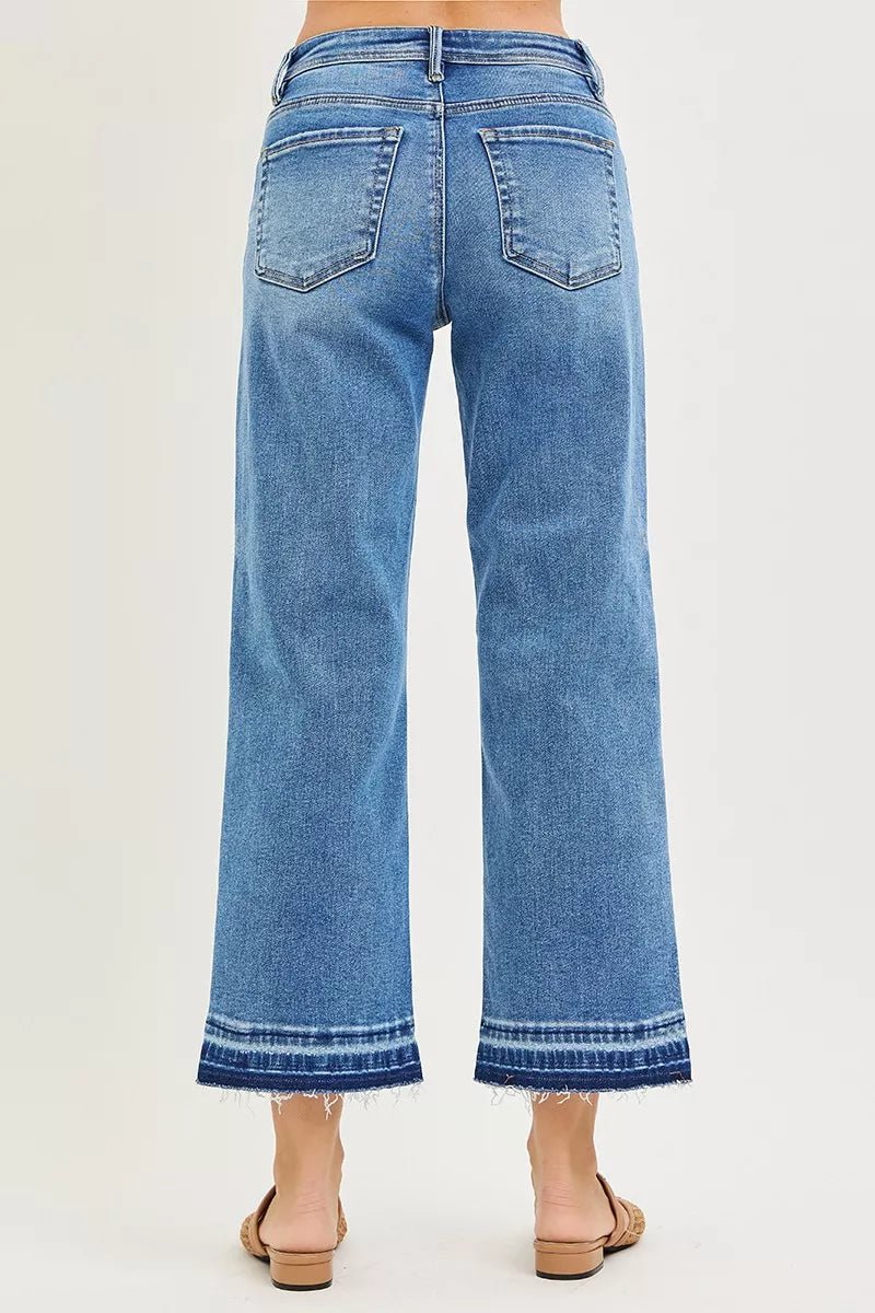 RISEN Full Size Slouchy Cropped Boyfriend Jeans Plus Size - PBNJ FASHIONS