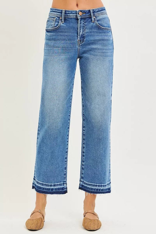 RISEN Full Size Slouchy Cropped Boyfriend Jeans Plus Size - PBNJ FASHIONS