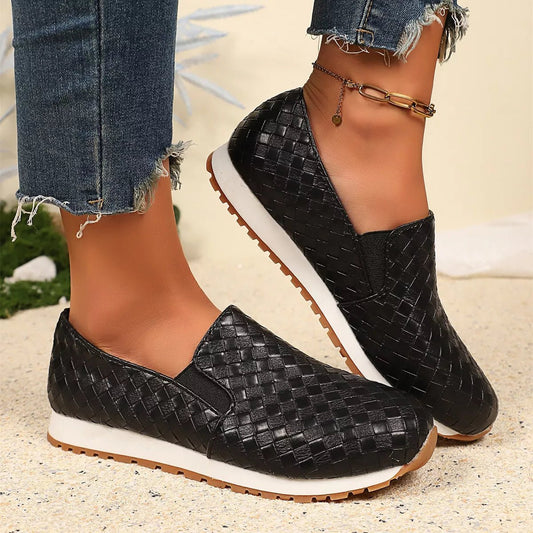 Round Toe Slip-Ons - PBNJ FASHIONS