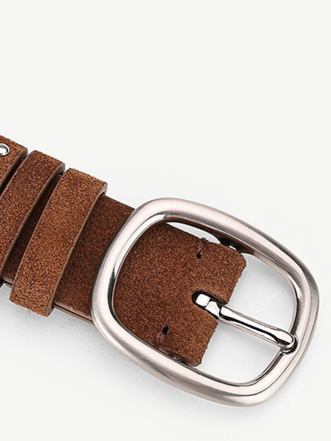 Studded Silver Buckle Belt - PBNJ FASHIONS