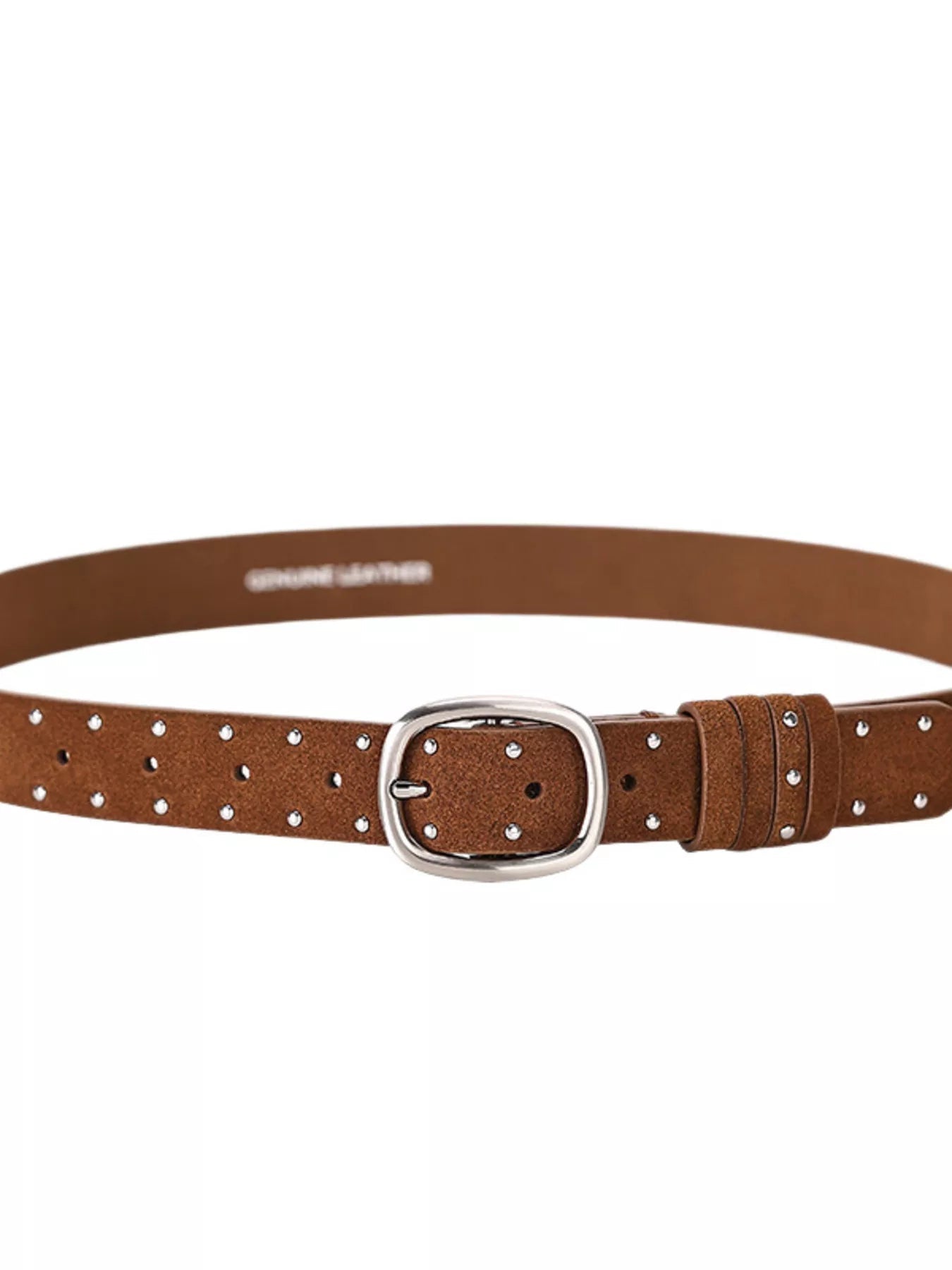 Studded Silver Buckle Belt - PBNJ FASHIONS