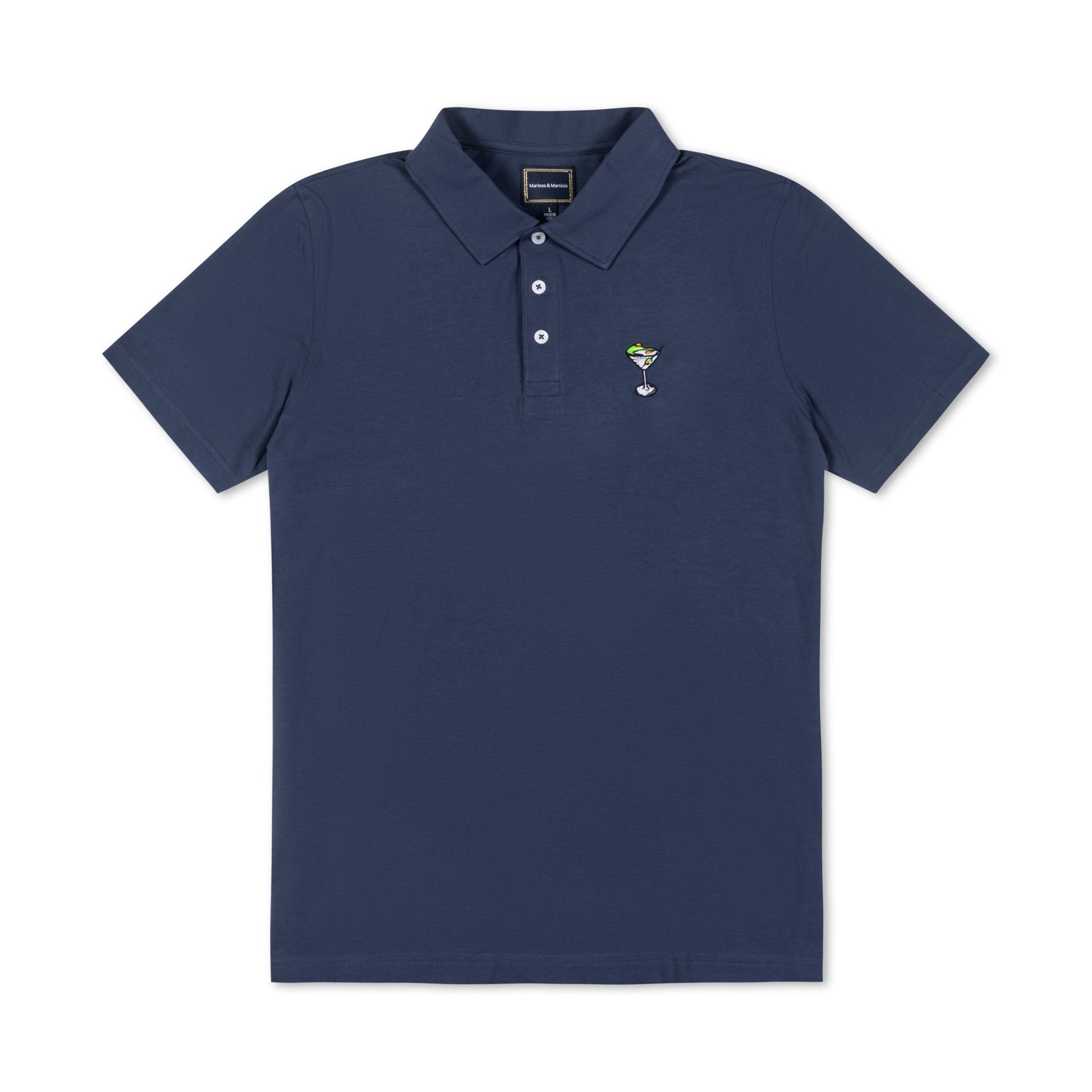 The Yacht Polo - Seaside Navy - PBNJ FASHIONS