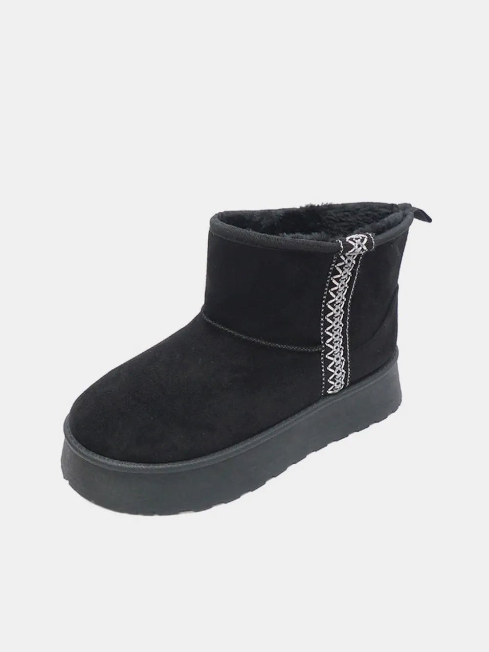 WILD DIVA Round Toe Platform Boots - PBNJ FASHIONS